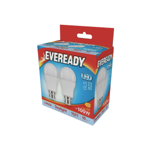 S15306 13.8w Eveready LED GLS B22 6500K