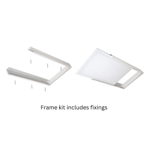 1200x600 LED Panel Surface Mounting Kit Illustration