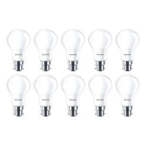 10 Pack Philips CorePro LED 7.5w A60 B22 930