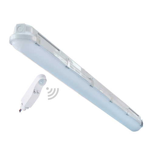 Hydrus LED IP65 Fitting c/w PIR Motion Sensor by Performance Lighting