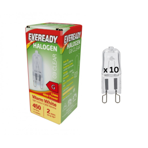 S818 Eveready 40w Halogen G9 Capsule