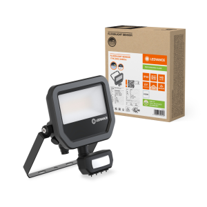 Ledvance 17w IP65 PIR LED Floodlight - 4000K