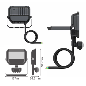 Ledvance 17w IP65 PIR LED Floodlight - 4000K - Image 3